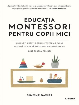 cover image of Educația Montessori pentru copii mici